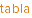 tabla