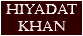 hiyadat khan