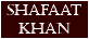 shafaat khan